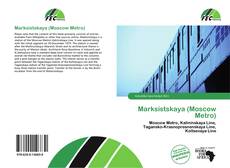 Capa do livro de Marksistskaya (Moscow Metro) 
