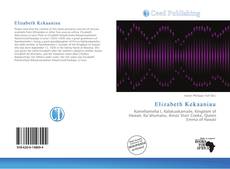 Buchcover von Elizabeth Kekaaniau