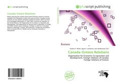 Borítókép a  Canada–Greece Relations - hoz