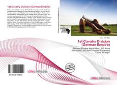 Bookcover of 1st Cavalry Division (German Empire)