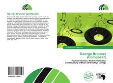 Capa do livro de George Brunner (Composer) 