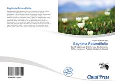 Copertina di Boykinia Rotundifolia