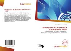 Bookcover of Championnats de France d'Athlétisme 1994