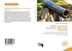 Buchcover von 105th Infantry Division (German Empire)