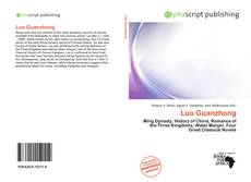 Bookcover of Luo Guanzhong