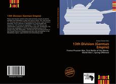 Copertina di 13th Division (German Empire)