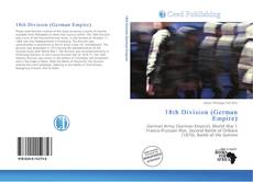 Portada del libro de 18th Division (German Empire)