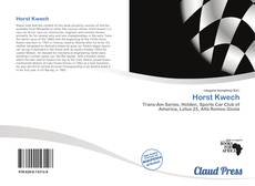 Copertina di Horst Kwech