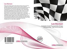 Bookcover of Lex Davison