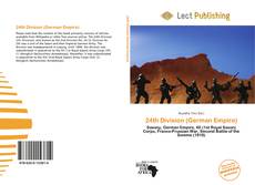 Buchcover von 24th Division (German Empire)