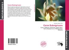 Buchcover von Carex Subnigricans