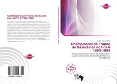 Capa do livro de Championnat de France de Basket-ball de Pro A 1993-1994 