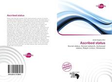 Bookcover of Ascribed status
