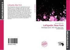 LaFayette, New York kitap kapağı