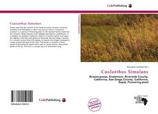 Buchcover von Caulanthus Simulans