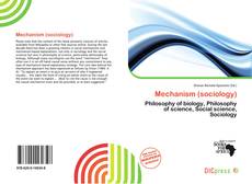 Copertina di Mechanism (sociology)