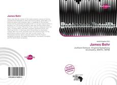 Bookcover of James Behr