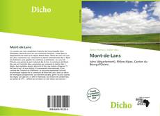 Copertina di Mont-de-Lans