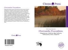 Buchcover von Chorizanthe Procumbens