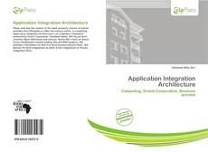Capa do livro de Application Integration Architecture 