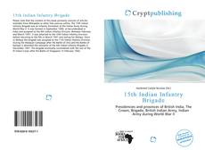 Portada del libro de 15th Indian Infantry Brigade
