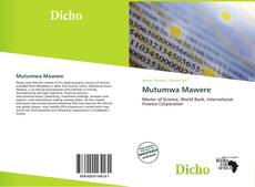 Copertina di Mutumwa Mawere