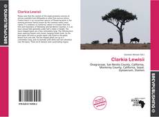 Buchcover von Clarkia Lewisii