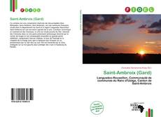 Portada del libro de Saint-Ambroix (Gard)