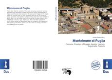 Bookcover of Monteleone di Puglia