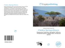 Portada del libro de Clarkia Springvillensis