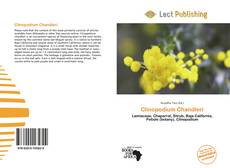 Buchcover von Clinopodium Chandleri