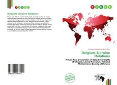 Belgium–Ukraine Relations kitap kapağı