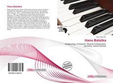 Copertina di Hans Balatka