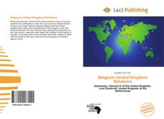 Buchcover von Belgium–United Kingdom Relations