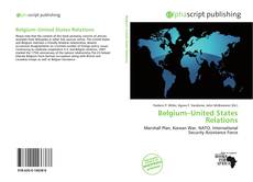 Обложка Belgium–United States Relations