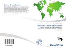 Belarus–Croatia Relations的封面