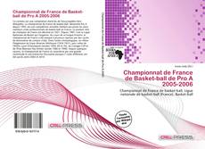 Copertina di Championnat de France de Basket-ball de Pro A 2005-2006