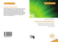 Lelang Commandery kitap kapağı