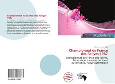 Borítókép a  Championnat de France des Rallyes 1987 - hoz
