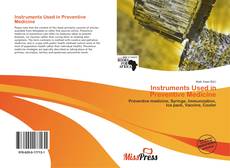 Обложка Instruments Used in Preventive Medicine