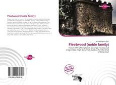 Portada del libro de Fleetwood (noble family)