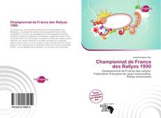 Portada del libro de Championnat de France des Rallyes 1990