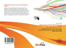Buchcover von Championnat de France des Rallyes 1997