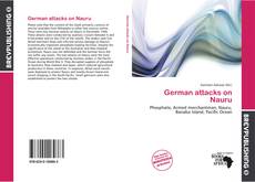 Buchcover von German attacks on Nauru