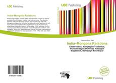 India–Mongolia Relations的封面