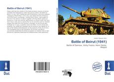 Battle of Beirut (1941) kitap kapağı