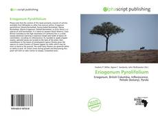Portada del libro de Eriogonum Pyrolifolium