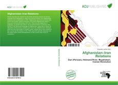 Buchcover von Afghanistan–Iran Relations