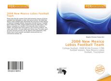 Bookcover of 2008 New Mexico Lobos Football Team