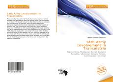 Bookcover of 14th Army Involvement in Transnistria